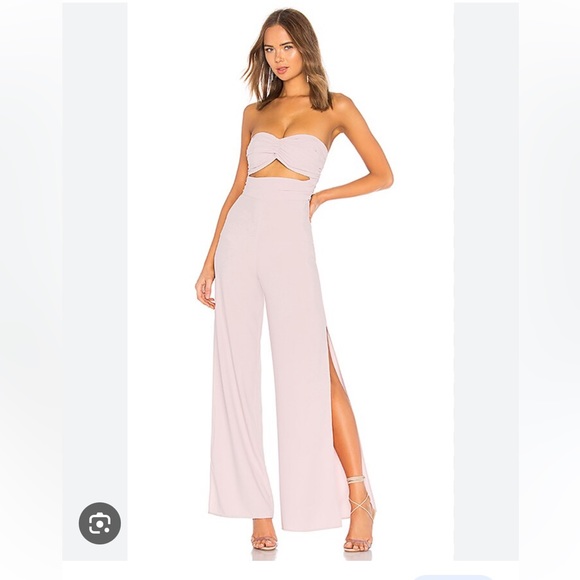 Naven Pants - NBD x Naven Lauren Jumpsuit in Lilac - Size Medium
